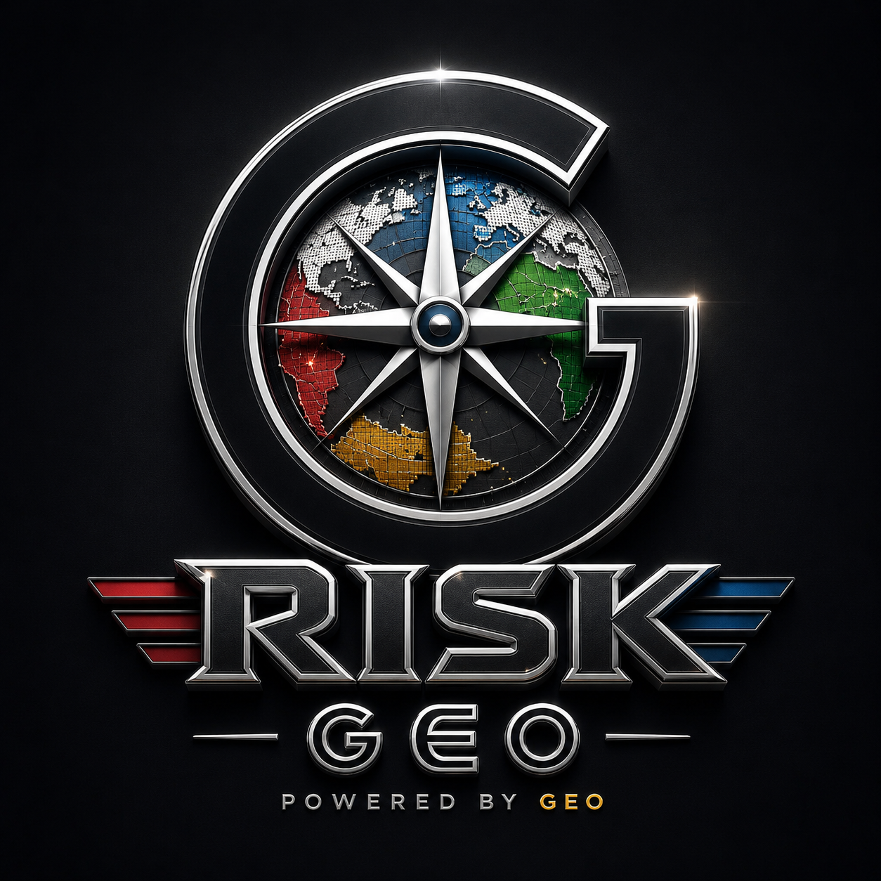 Logo GEO Risk – World Domination